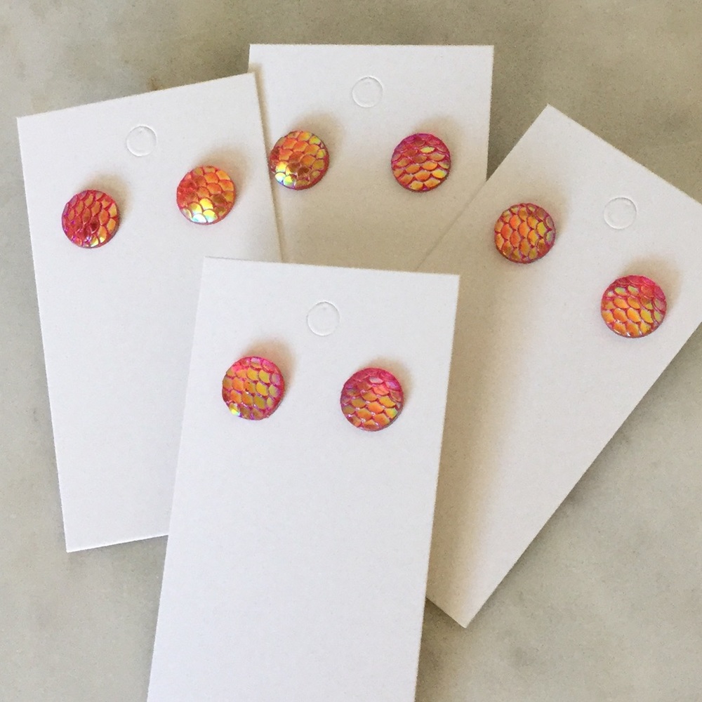 Mermaid Scale Earrings